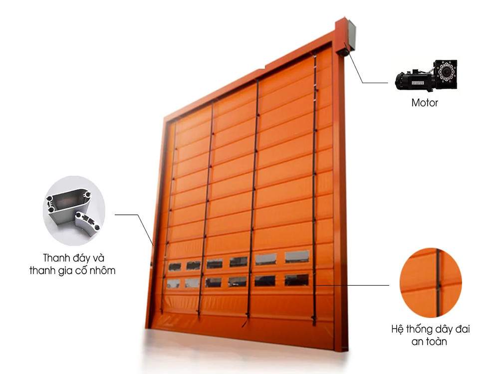 cua cuon nhanh xep lop